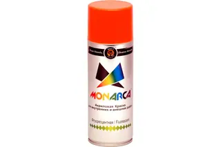 Аэрозольная краска MONARCA флуоресцентная Красный 41001