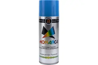 Аэрозольная краска MONARCA флуоресцентная Синий 41004