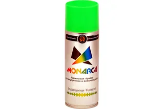 Аэрозольная краска MONARCA флуоресцентная Зеленый 41003