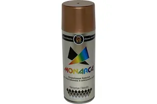 Аэрозольная краска MONARCA (металлик; медь) 30001