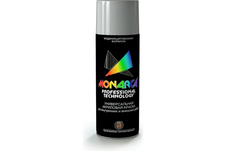 Аэрозольная краска MONARCA RAL7046 серый 17046