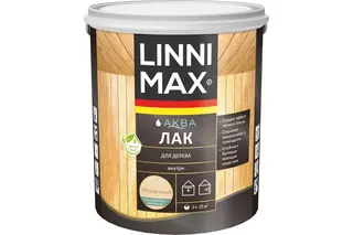 Акриловый лак LINNIMAX (ALPINA) для дерева для внутренних работ шелк-мат прозрачный 2,5 л 948105355