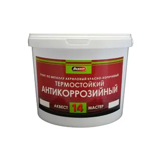 Аквест (Akvest) А-14 Грунтовка акриловая антикоррозионная (1,2 кг)