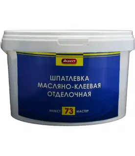 Аквест (Akvest) А-73 МАСТЕР Шпатлевка масляно-клеевая (3 кг)