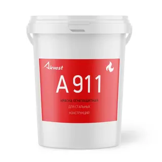 Аквест (Akvest) А-911Р МАСТЕР Краска для огнезащиты металла органоразбавляемая