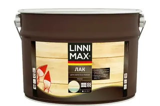 Алкидно-уретановый лак для паркета и полов LINNIMAX матовый 9 л 948105173