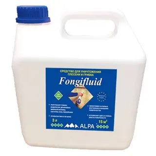 Alpa Fongifluid / Альпа Фонгифлюид средство для уничтожения грибка и плесени 3 л