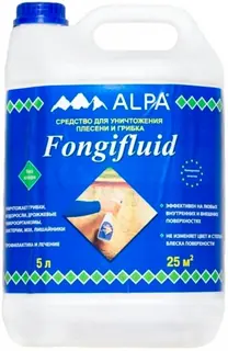 Alpa Fongifluid / Альпа Фонгифлюид средство для уничтожения грибка и плесени 5 л
