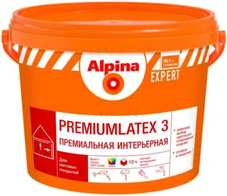 Alpina Expert Premiumlatex 7 / Альпина Эксперт Премиумлатекс 7 краска для стен и потолков 10 л