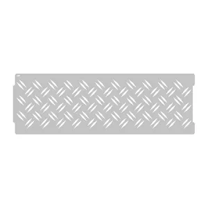 Art Decor 33294 / Арт Декор Рифленная сталь трафарет бордюр 15х45см