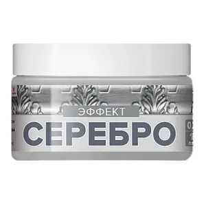 Art Decor / Арт Декор декоративная краска с эффектом серебро 0,2 л