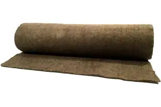 Базальтовый огнезащитный мат BASFIBER 10000x1200x12 мм, 12 м2, огнеупорный
