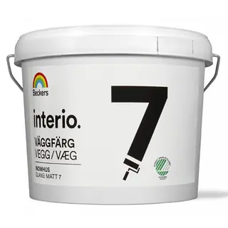 Beckers Interio Vaggfarg 07 / Беккерс Интерио Ваггфарг краска для стен и потолков 9 л