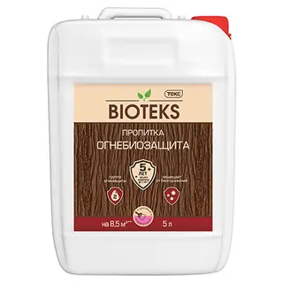 Bioteks / Биотекс Огнебиозащита 2 группа бесцветная 5 л