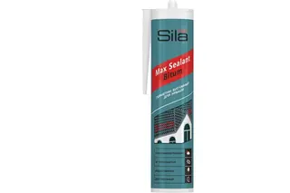Битумный герметик для крыши Sila PRO Max Sealant, Bitum, 280 мл SSBBR280