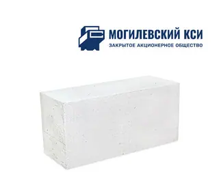 Блок газобетонный Могилевский КСИ перегородочный 625*250*125 D600кг/м3 В2,5