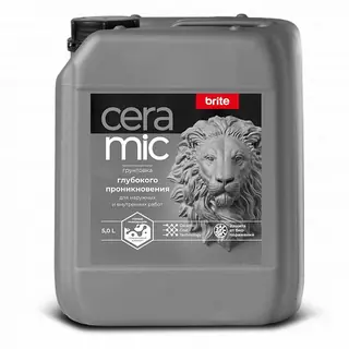 Brite Ceramic / Брайт Керамик грунтовка глубокого проникновения для красок 5 л