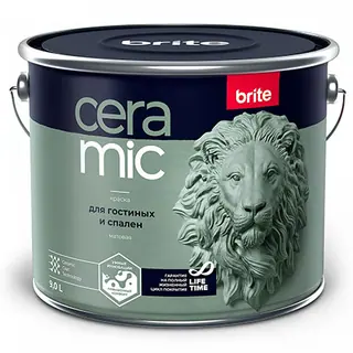 Brite Ceramic / Брайт Керамик краска для гостиных и спален 9 л