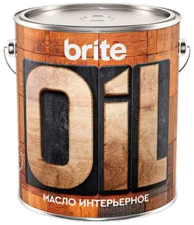 BRITE FLEXX / Брайт Флекс масло интерьерное натуральное с твердым воском 2,5 л