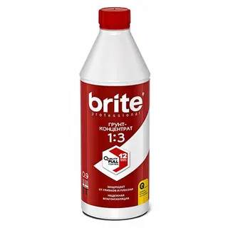 Brite Professional Ti Pure Quality / Брайт профессиональный грунт концентрат влагозащитный с защитой 0,9 л