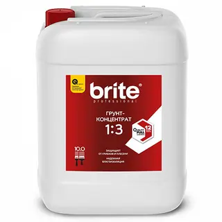 Brite Professional Ti Pure Quality / Брайт профессиональный грунт концентрат влагозащитный с защитой 5 л