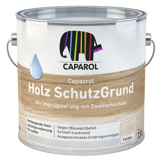 Caparol Capacryl Holzschutz Grund / Капарол Хользшутз грунтовка для защиты древесины 2,5 л