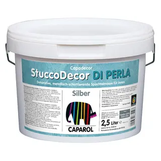Caparol Capadecor StuccoDecor DI PERLA / Капарол штукатурка декоративная с металлическим эффектом 2,5 л
