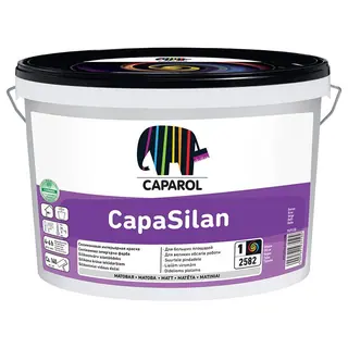 Caparol Capasilan / Капарол Капасилан глубокоматовая краска на основе силиконовой смолы 10 л