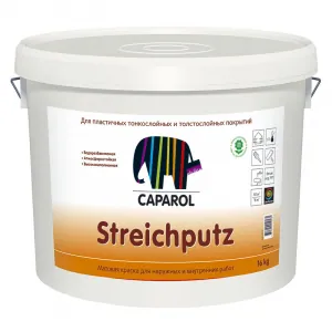 Caparol Streichputz / Капарол краска декоративная структурная 16 кг