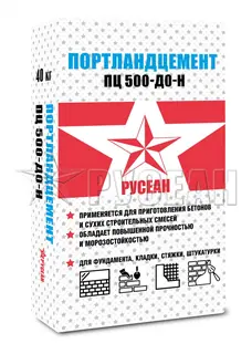 Цемент ПЦ-500-Д0-Н в мешках по 40 кг