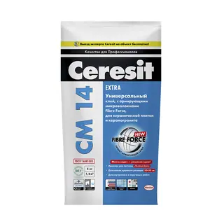 Ceresit CМ 14 Extra / Церезит клей для плитки и керамогранита 5 кг