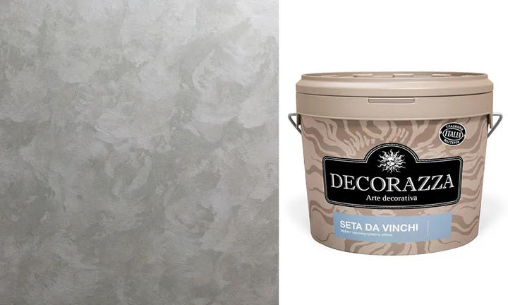 Decorazza Seta da vinci / Декоразза Сета да винчи Декоративное покрытие с эффектом перламутрового шелка
