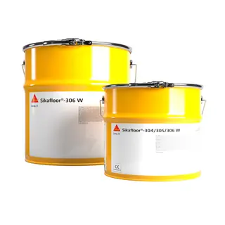 Двухкомпонентное матовое запечатывающее покрытие Sikafloor®-306 W