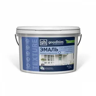Эмаль по дереву для окон и дверей GOODHIM TEXTURE 655 (0,9 кг)