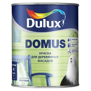 Фасадная краска для дерева Dulux Domus | Дюлакс Домус полуглянцевая 9 л
