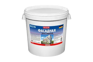 Фасадная краска Pufas белая Decoself Основа A мороз. 40кг ФК тов-142270