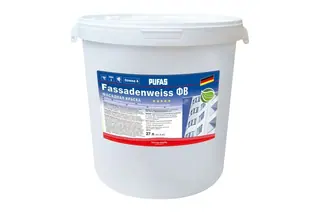 Фасадная краска Pufas FASSADENWEISS Основа D мороз. 27л38,6кг ФВ тов-171225
