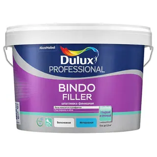 Финишная шпаклевка под покраску Dulux Bindo Filler| Дюлакс Биндо Филлер 5 кг
