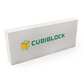 Газобетонные блоки CUBIBLOCK D500 B3,5 F100 625х200х150 ровный