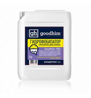 Гидрофобизатор GOODHIM 700 (концентрат 1:1) (пропитка водоотталкивающая, 5 л)