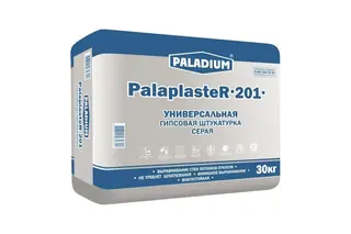 Гипсовая штукатурка PALADIUM PalaplasteR-201 (серая; 30 кг) 82199020