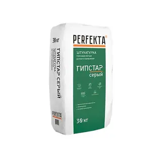 Гипстар, штукатурка гипсовая серая, мешок, 30 кг