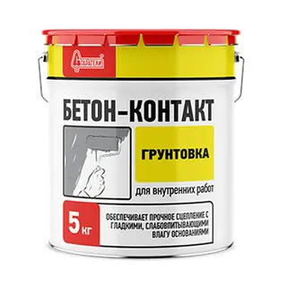 ГРУНТОВКА "БЕТОН-КОНТАКТ" (5 кг)