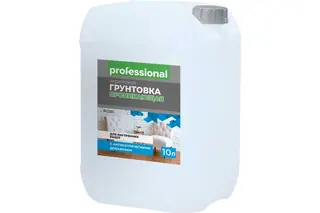 Грунтовка Professional PG101 для внутренних работ, с антисептиком, 10 л 28864