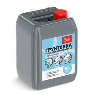 ГРУНТОВКА СПЕЦИАЛЬНАЯ "ИНТЕРЬЕРНАЯ" (10 л)