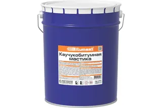 Каучукобитумная мастика, 21.5 л Bitumast 4607952900158