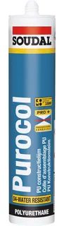 Клей конструкционный SOUDAL Purocol бесцветный 310мл / 103955
