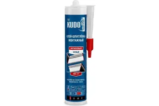 Клей-шпатлевка KUDO Номе на акриловой основе, белый, 280 мл