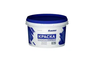 Краска Альмира супербелая интерьерная 3 кг 00-00000369