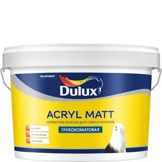 Краска Dulux Acryl Matt Водно-дисперсионная латексная 2.25 л
